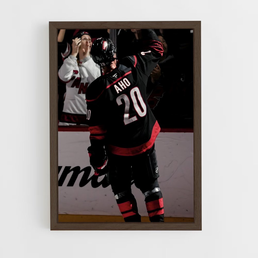 Poster Sebastian de aho – affiche Hockey sur glace (vue 5)